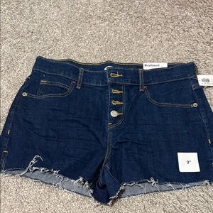 Old Navy Dark Blue Jean Shorts
